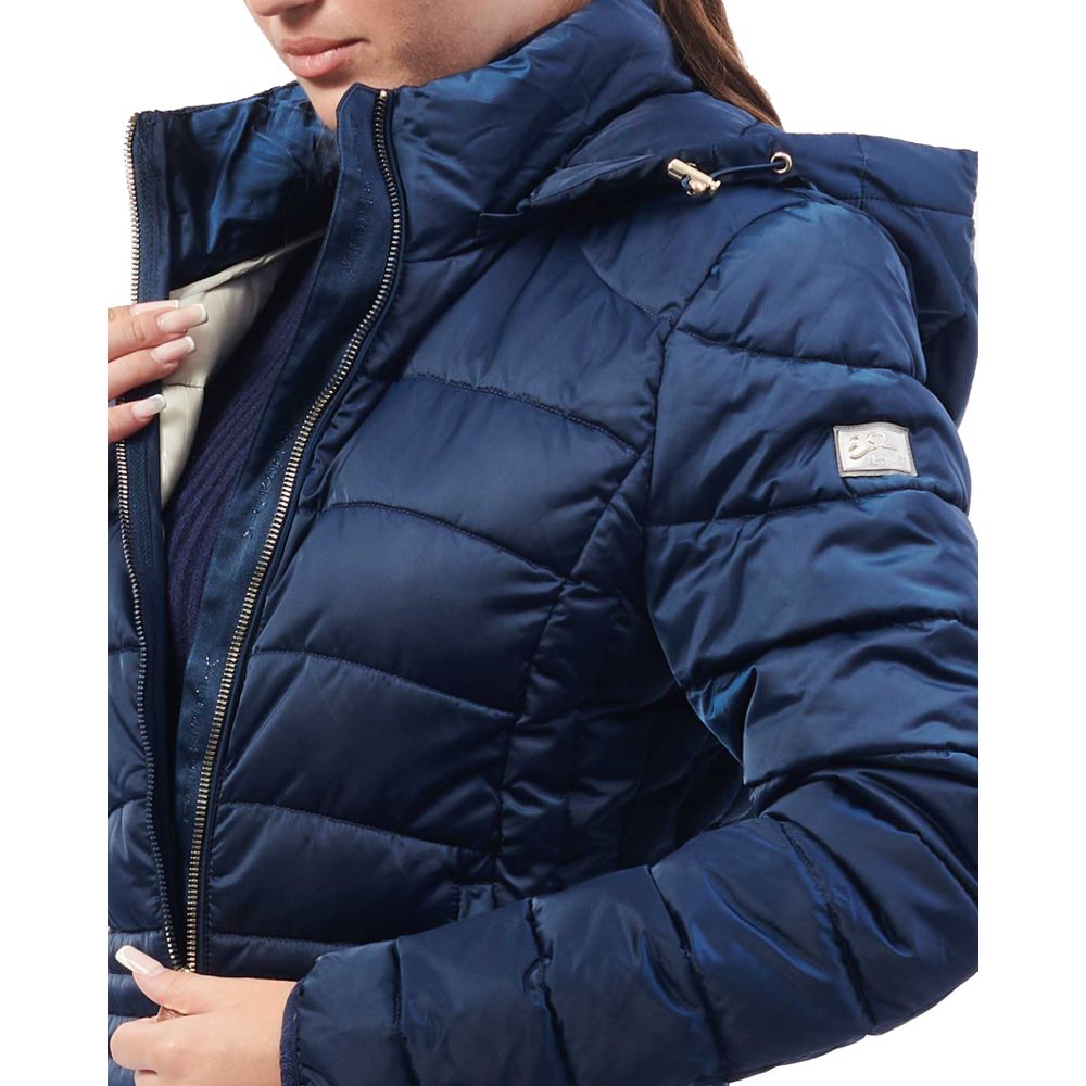 Yes Zee Blaue Polyester Jacken & Mantel